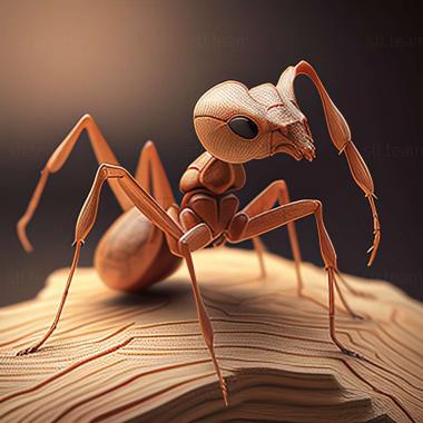 3D model Pogonomyrmex occidentalis (STL)